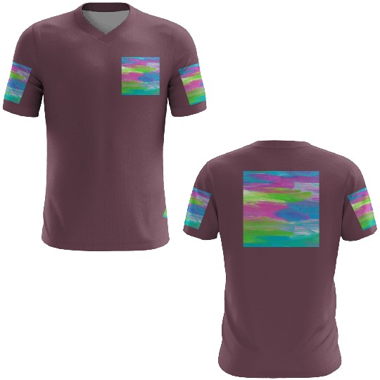 Abstract Colorful Painting 3D T Shirts