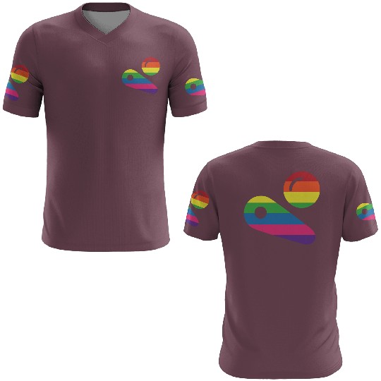 Pinball LGBT Player 3D T Shirts