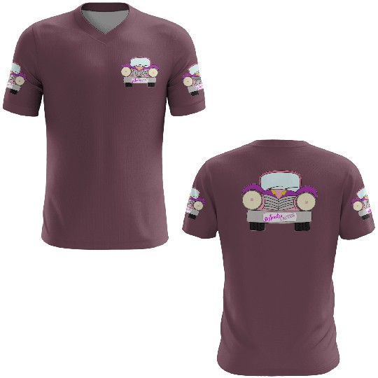 Old Car Girly Distraction Tactics Pink and Purple 3D T Shirts