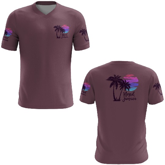 Negril Jamaica Beach Lover Spring Break Cruise Vac 3D T Shirts
