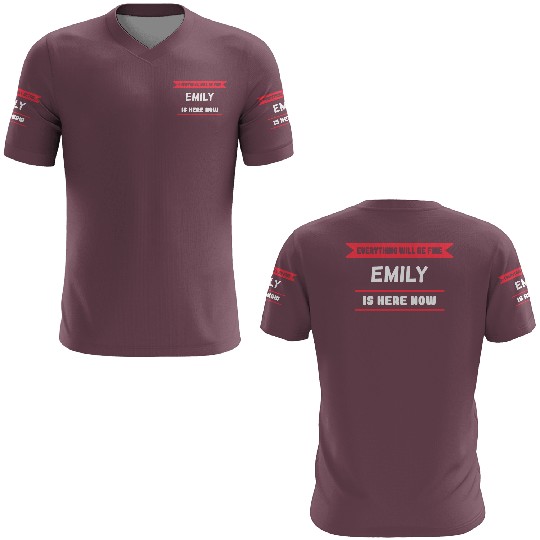 Emily Name Saying for proud Emilys 3D T Shirts