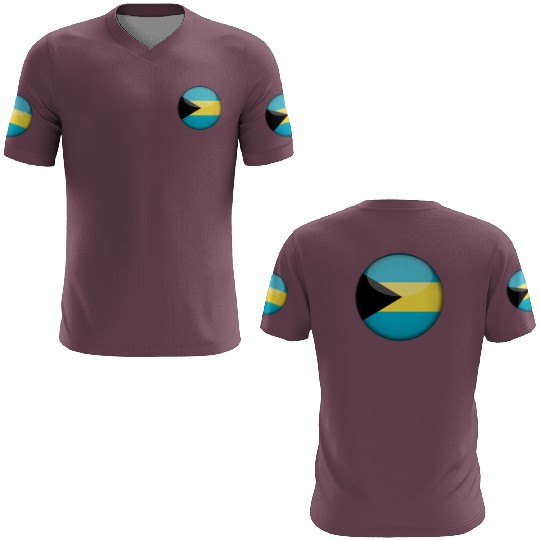 Bahamas Flag 3D T Shirts