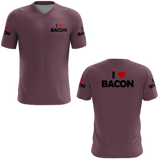 I Love Bacon 3D T Shirts
