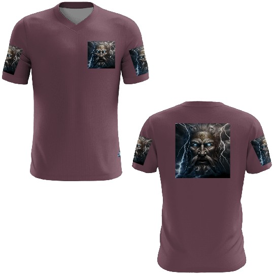 Portrait of Zeus 3D T Shirts