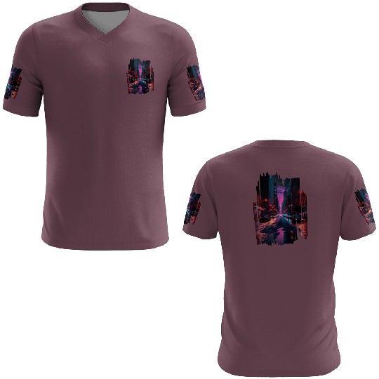 New York Vaporwave Aesthetic Retro Style Love NY 3D T Shirts