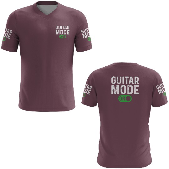 Guitar Mode On - Bass Guitarist Guitar Player 3D T Shirts