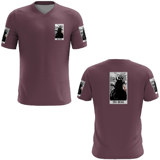 The Devil Tarot Card Funny Cat Tarot Card A Tarot 3D T Shirts