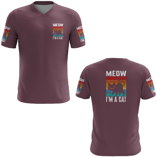 Meow I'm a cat 3D T Shirts
