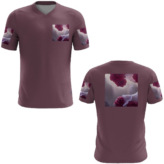 Fantasy Roses and Silk 3D T Shirts