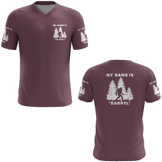 My Name Is Darryl Bigfoot 3D T Shirts