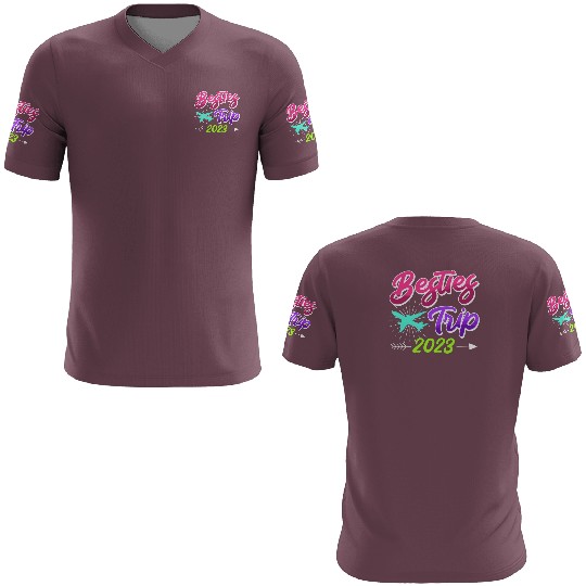 Besties Trip 2023 Vacation Friends Spring Break 3D T Shirts