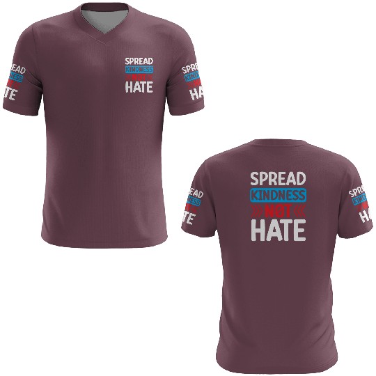 Spread Kindness Not Hate 3D T Shirts