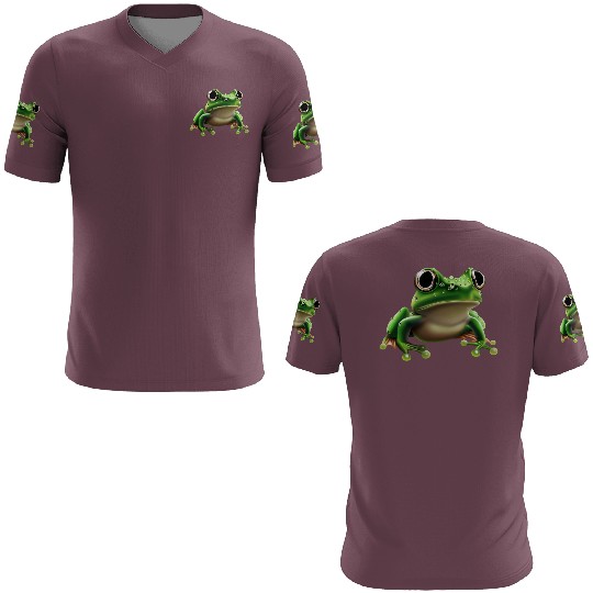 Rain frog water drop frog 3D T Shirts