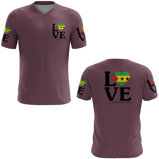 Love Sao Tome and Principe 3D T Shirts