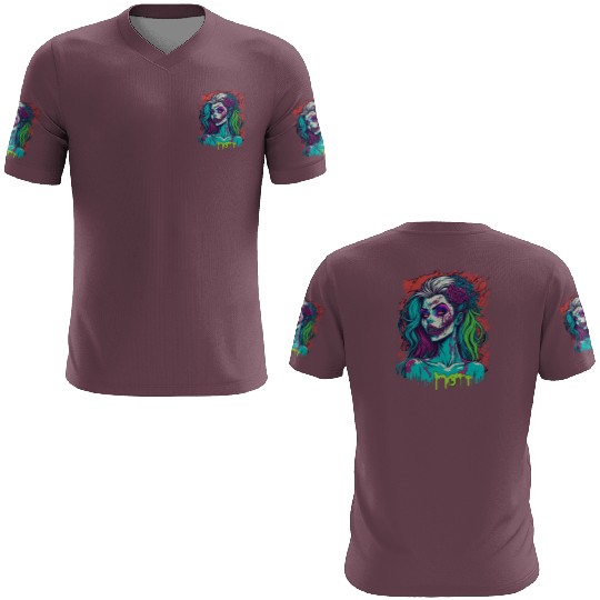 Zombie Girl 3D T Shirts