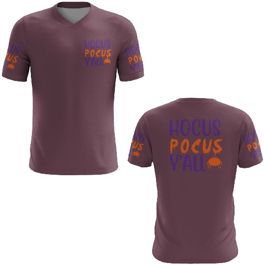 Hocus Pocus Y all Halloween Costumes For Women 3D T Shirts