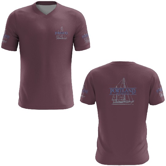 Portland Maine Sailing 3D T Shirts