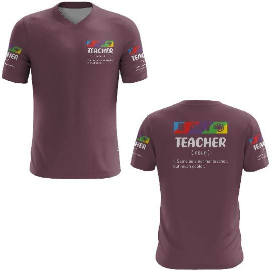 Art Teacher 3D T Shirts
