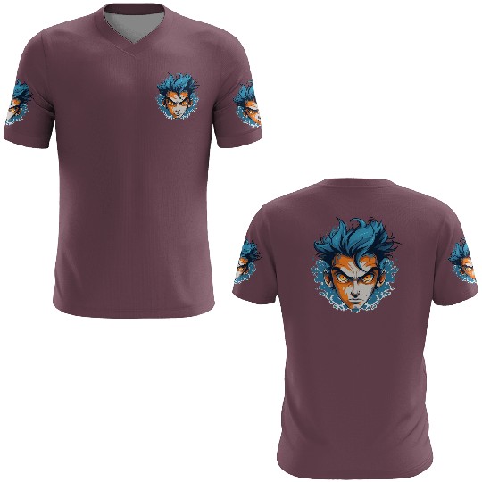 Sapphire Fury. Unleash Your Inner Power. 3D T Shirts