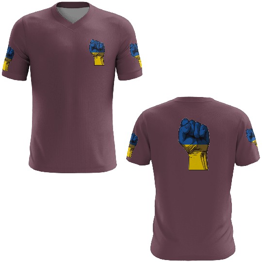 Ukraine Fist Flag Ukraine Flag 3D T Shirts