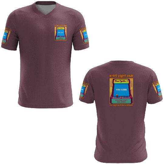 Funny Retro Gaming 80s Arcade 8-Bit Gamer Humor 3D T Shirts