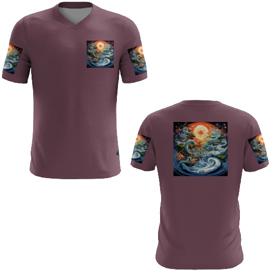 Trippy Time Of Adventure [Surreal Aesthetic] 3D T Shirts