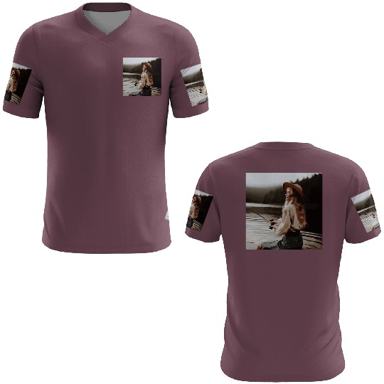 City Girl Fishing 3D T Shirts