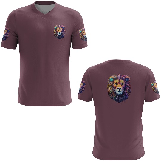 Lion Celestial - Celestial Serenity 3D T Shirts