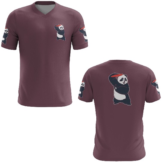 Panda Frisbee Nature Person Gift 3D T Shirts