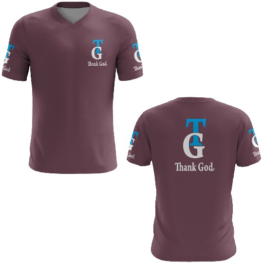 Thank God TG Love Jesus Christian Christmas 3D T Shirts