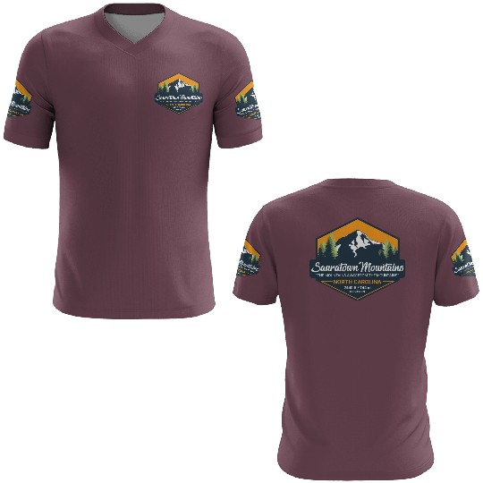 Sauratown Mountains North Carolina 3D T Shirts