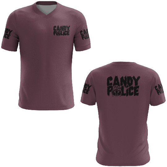 Candy Police Funny Halloween 3D T Shirts