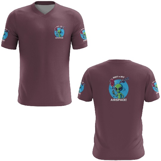 Alien data protection: "Not in my airspace!" 3D T Shirts