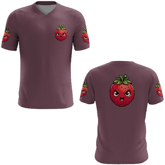 Bad Strawberry Summer Kawaii Gift 3D T Shirts
