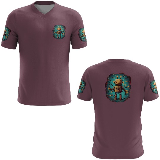 Tangled Techmas Bot 3D T Shirts