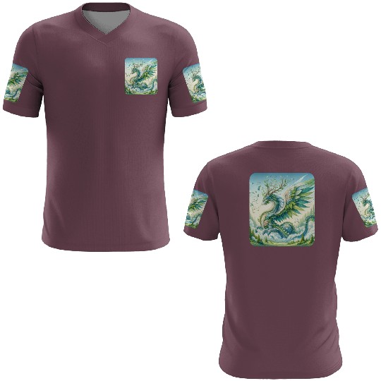 Nature Elemental Dragon 3D T Shirts