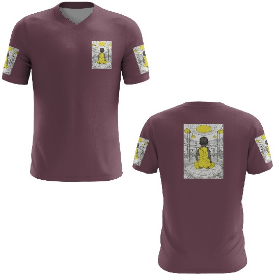 coloring book african children art 3D T Shirts