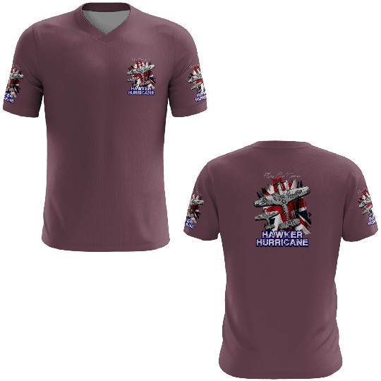 The Hawker Hurricane British single-seater monopla 3D T Shirts