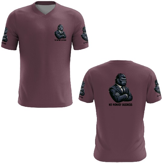 No monkey Business - Gorilla 3D T Shirts