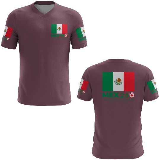 Mexico World Cup 2026 3D T Shirts Soccer