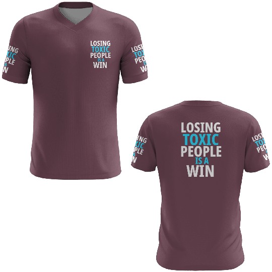 Losing toxic people is a win 3D T Shirts