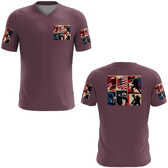 Memorial Day 6 3D T Shirts
