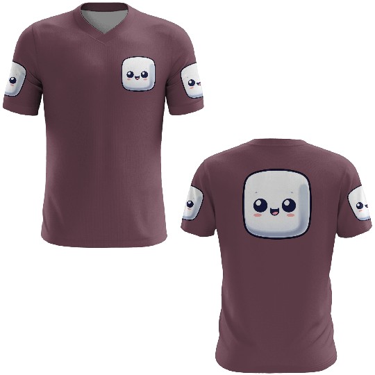 Sweet Marshmallow Sugar Comic 3D T Shirts
