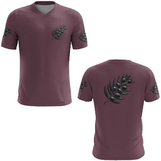 An olive Branch 3D T Shirts