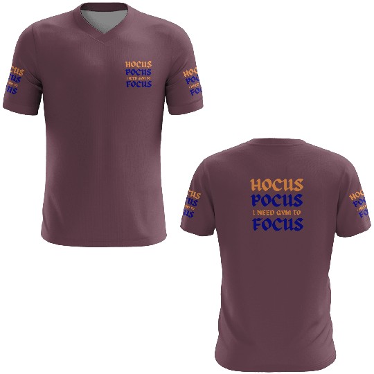 Hocus Pocus I Need Gym To Focus 3D T Shirts