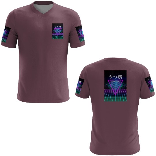 aesthetic vaporwave clothes depressed 3D T Shirts
