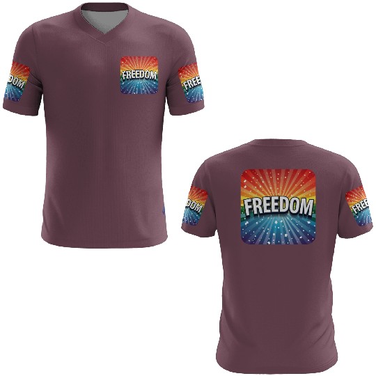 LGBTQ Freedom 3D T Shirts