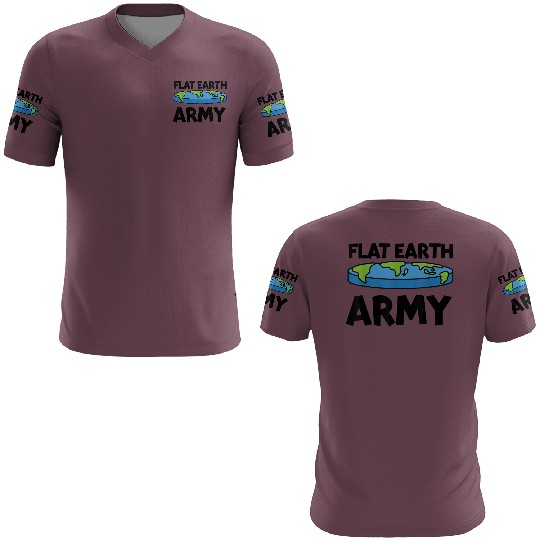 Flat Earth Army Flat Earther Flat Earth 3D T Shirts
