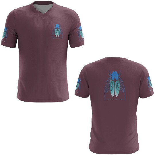 Cicada Charm-inspired Life Cycle Unique Insect 3D T Shirts