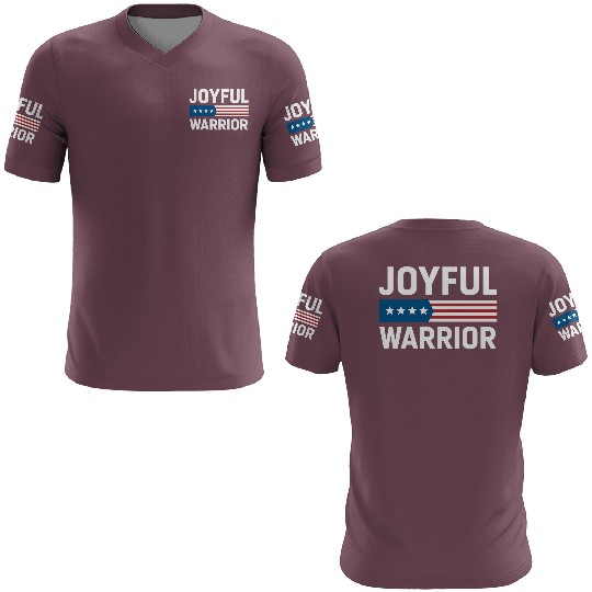 Joyful Warrior American 3D T Shirts